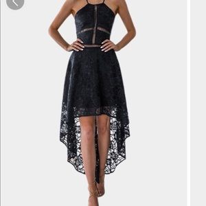 Black cocktail dress